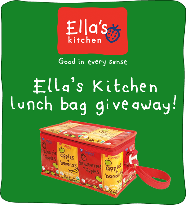 Ella's Kitchen Monthly Lunch Bag Giveaway